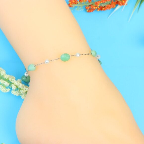 Elegant Handmade Anklet – Perfect for Women & Girls | Ideal Gift Option, DYC1595 - Picture 6 of 9